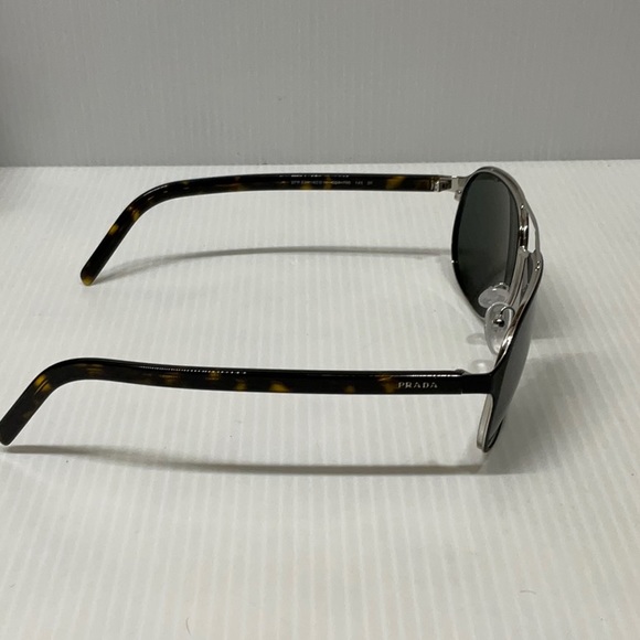 Prada polarized sunglasses spr 53x glass green lenses made in Italy - Picture 2 of 8